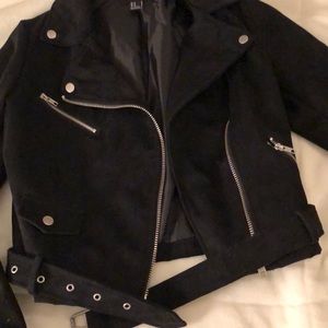 Forever 21 suede jacket.